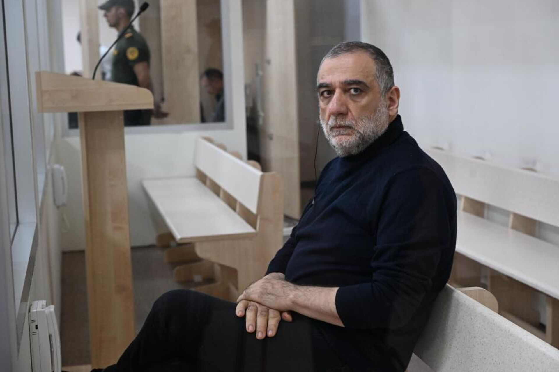 Рубен Варданян во время суда (16 сентября 2025). Баку - Sputnik Армения, 1920, 16.09.2025