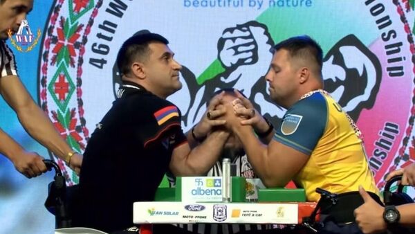 Սարգիս Ստեփանյանը դարձել է պարաբազկամարտի աշխարհի քառակի չեմպիոն - Sputnik Արմենիա