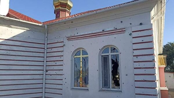 ВСУ дроном нанесли удар по храму великомученика Димитрия Солунского в Алешкинском округе Херсонской области - Sputnik Армения
