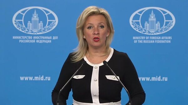 Мария Захарова проводит еженедельный брифинг (18 сентября 2025). Москвa - Sputnik Արմենիա