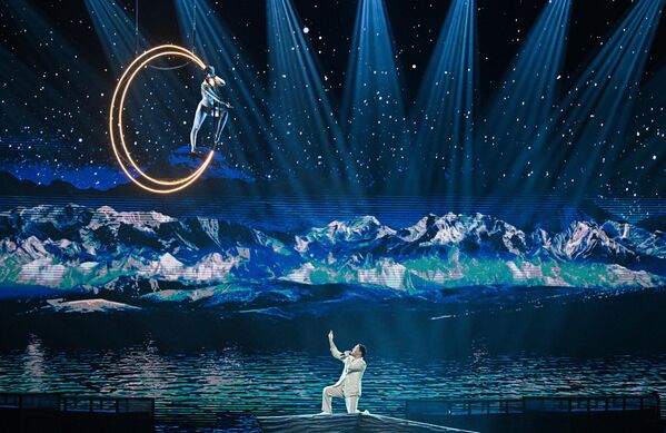 Трио &quot;NOMAD&quot; (Кыргызстан).Участники трио: Азат Раимбердиев, Бек Исраилов и Минжашар Мурзаев получили право выступать в &quot;Интервидении’25&quot; благодаря национальному отбору. - Sputnik Армения