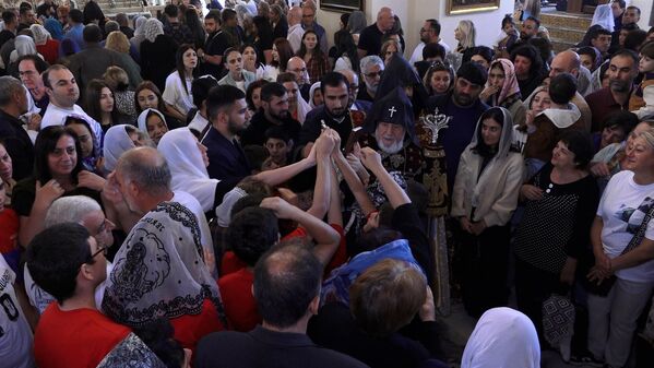 Գարեգին Բ–ն Անկախության տոնի առիթով հանրապետական մաղթանք է հնչեցրել Գարեգին Բ–ն Անկախության տոնի առիթով հանրապետական մաղթանք է հնչեցրել - Sputnik Արմենիա