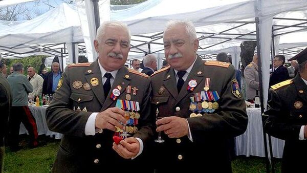 Գագիկ և Մխիթար Ավշարյանները Արցախում - Sputnik Արմենիա