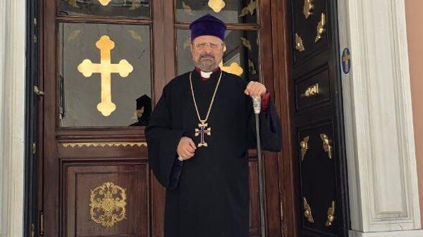 Армянский патриарх Константинополя архиепископ Саак Машалян - Sputnik Армения