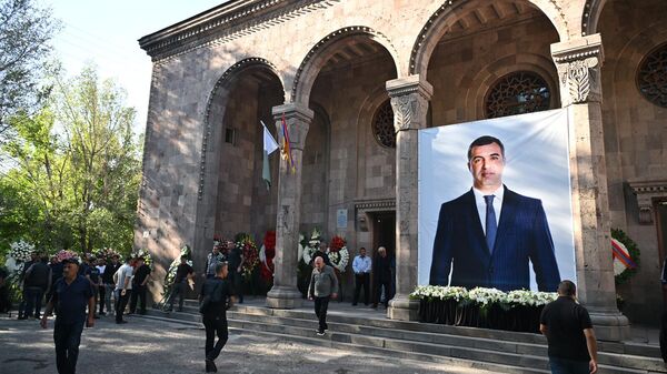 Վալոդյա Գրիգորյանի հրաժեշտի արարողությունը Փարաքարում - Sputnik Արմենիա