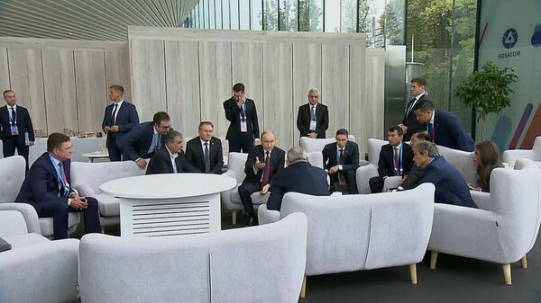 Путин рассказал Пашиняну про повторное использование ядерного топлива. - Sputnik Армения