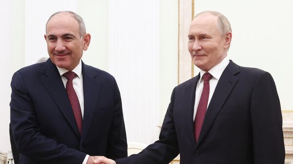 Նիկոլ Փաշինյանի ու Վլադիմիր Պուտինի հանդիպումը - Sputnik Արմենիա