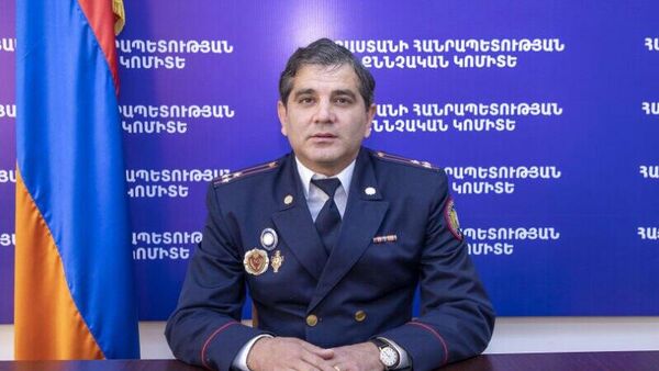 Начальник Армавирского областного следственного отдела уголовного розыска Грачья Казарян - Sputnik Армения