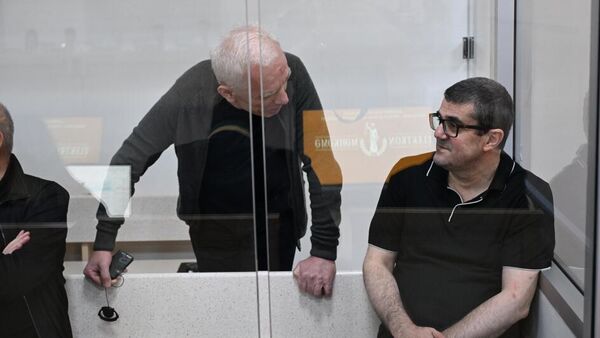 Լևոն Մնացականյանն ու Արայիկ Հարությունյանը - Sputnik Արմենիա