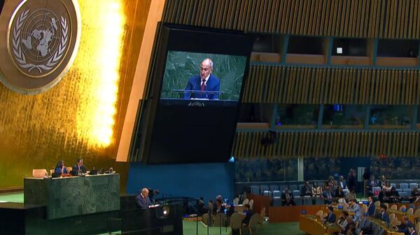 Փաշինյանի ելույթը ՄԱԿ–ի ամբիոնից - Sputnik Արմենիա