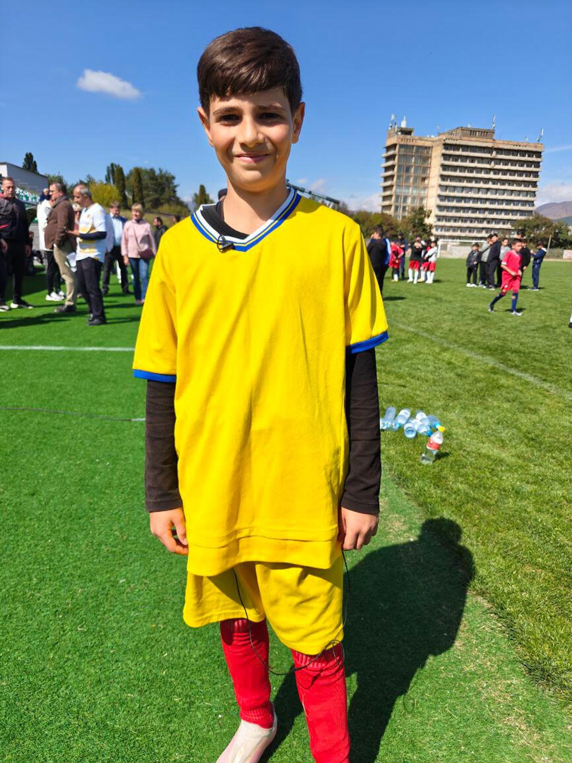 Участник футбольного турнира на приз Романа Березовского - Sputnik Արմենիա, 1920, 28.09.2025