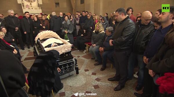 Служба отпевания Тиграна Кеосаяна - Sputnik Արմենիա