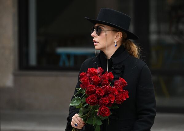 Ռուս գեղասահորդուհի Տատյանա Նավկան Տիգրան Քեոսայանի հրաժեշտի արարողությանը  - Sputnik Արմենիա