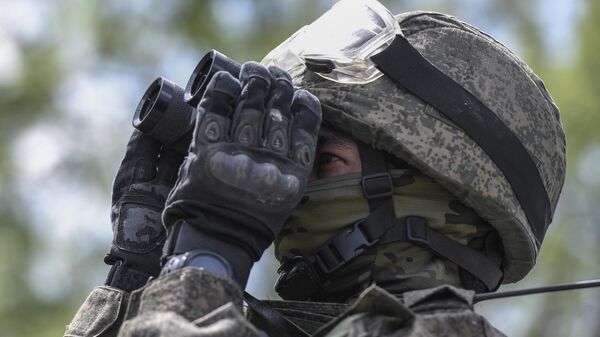 Работа мобильной группы быстрого реагирования в зоне СВО - Sputnik Армения