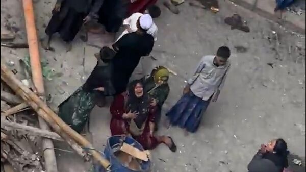 В Индонезии обрушилось здание школы - Sputnik Армения