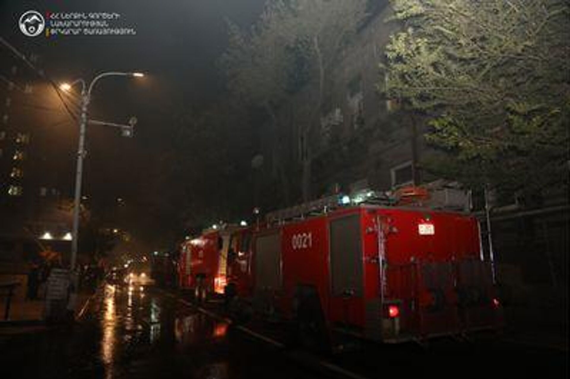 Пожар в одном из зданий на улице Пушкина (29 сентября 2025). Еревaн - Sputnik Արմենիա, 1920, 30.09.2025