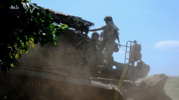 Боевая работа артиллеристов в зоне СВО - Sputnik Армения