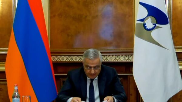 Мгер Григорян выступил на заседании Евразийского межправительственного совета. - Sputnik Արմենիա