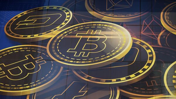 Реклама криптовалюты Bitcoin
 - Sputnik Армения