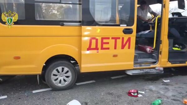 Шестеро детей пострадали в ДТП с автобусом и большегрузами в Приморье - Sputnik Արմենիա