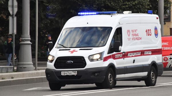 Автомобиль скорой помощи в Москве. - Sputnik Армения