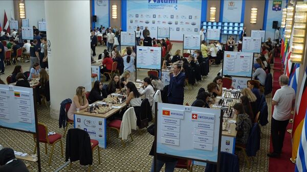 Женская сборная по шахматам на командном чемпионате Европы (5 по 14 октября 2025). Батуми - Sputnik Армения