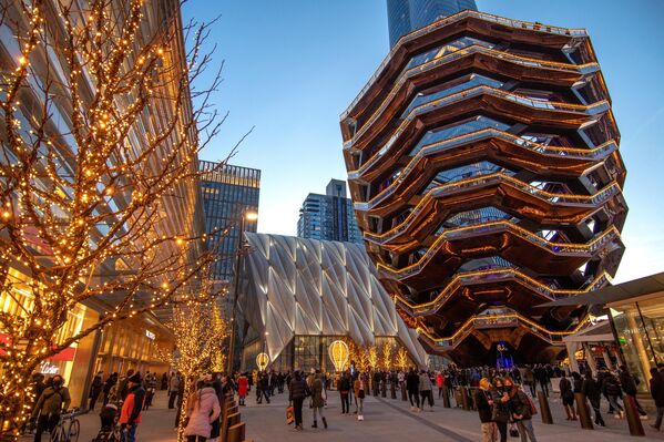 Վեսելը Մանհեթենի ամենահայտնի տեսարժան վայրերից էՈւնի անսովոր դիզայն, քաղաքը դիտելու համար նախատեսված դիտակետ և պարուրաձև սանդուղք&#x60; բաղկացած 154 սանդղավանդակներից - Sputnik Արմենիա