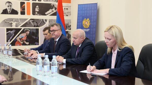 Ժաննա Անդրեասյանն ու ՌԴ դեսպան Սերգեյ Կոպիրկինը քննարկել են ընթացիկ ու ապագա ծրագրերը - Sputnik Արմենիա