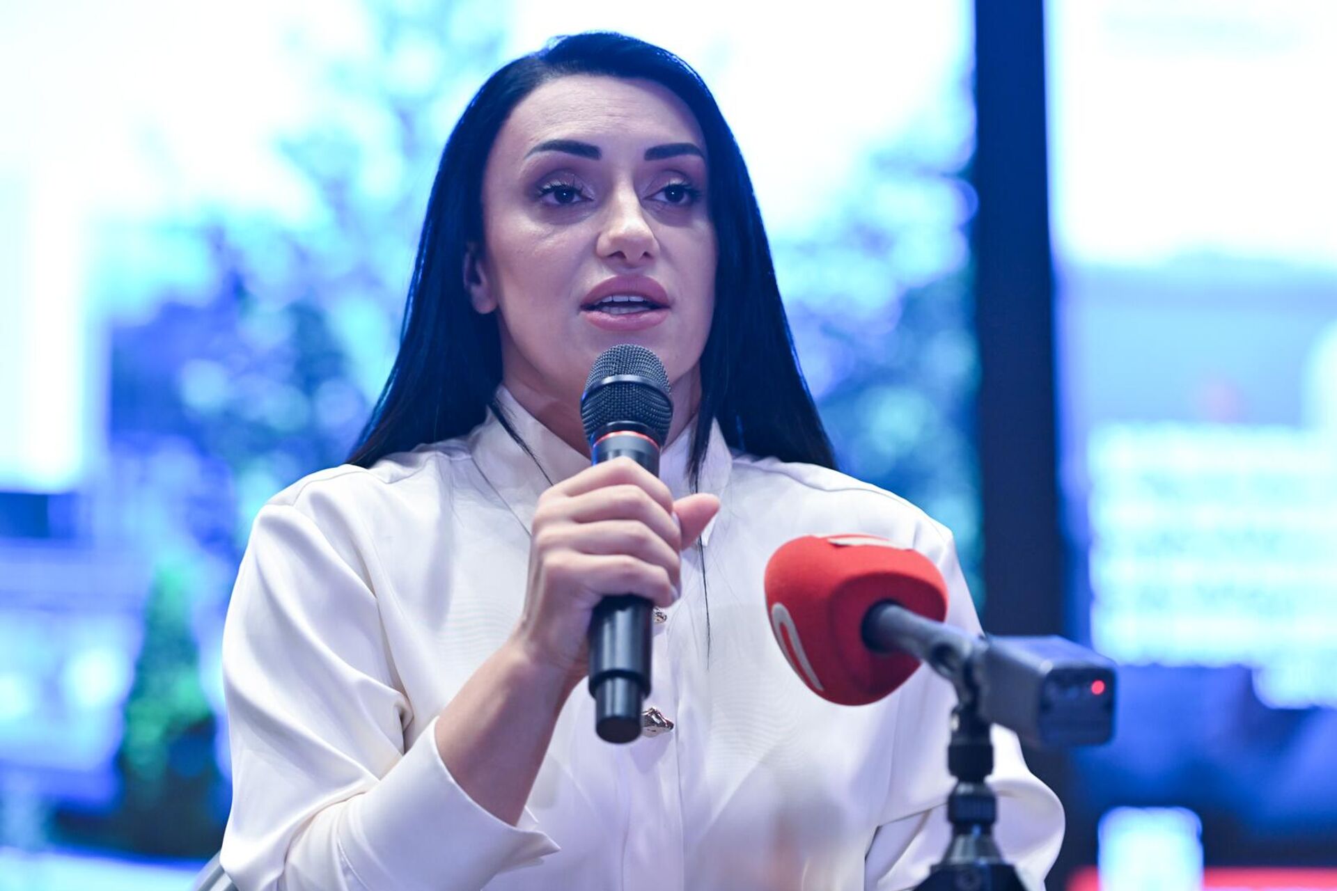 Чемпионка мира и Европы по тяжелой атлетике, первая армянка-чемпионка мира Назик Авдалян объявляет о создании Фонда развития спорта Назик Авдалян (7 октября 2025). Еревaн - Sputnik Արմենիա, 1920, 07.10.2025