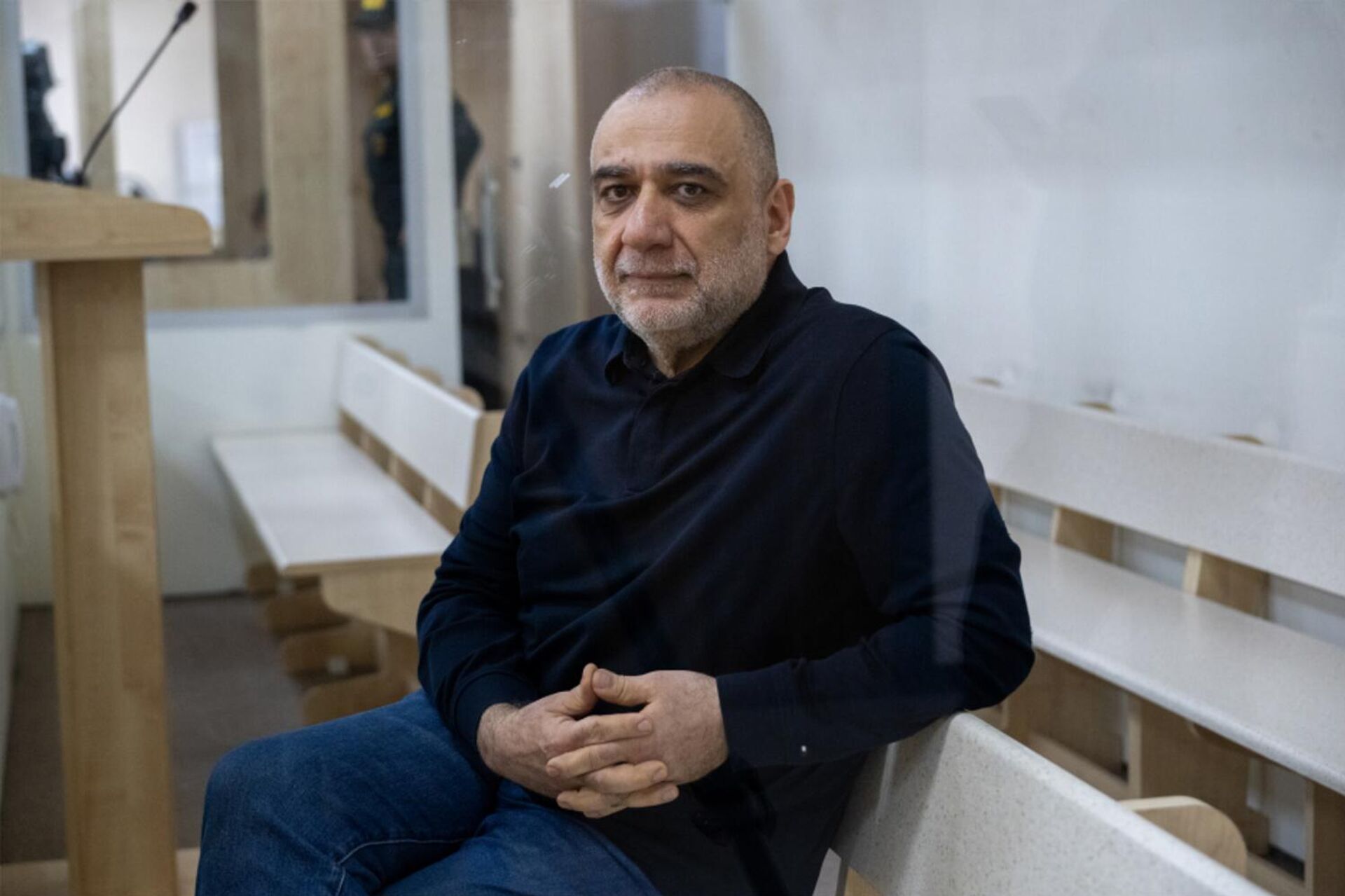 Рубен Варданян во время суда (7 октября 2025). Баку - Sputnik Արմենիա, 1920, 07.10.2025