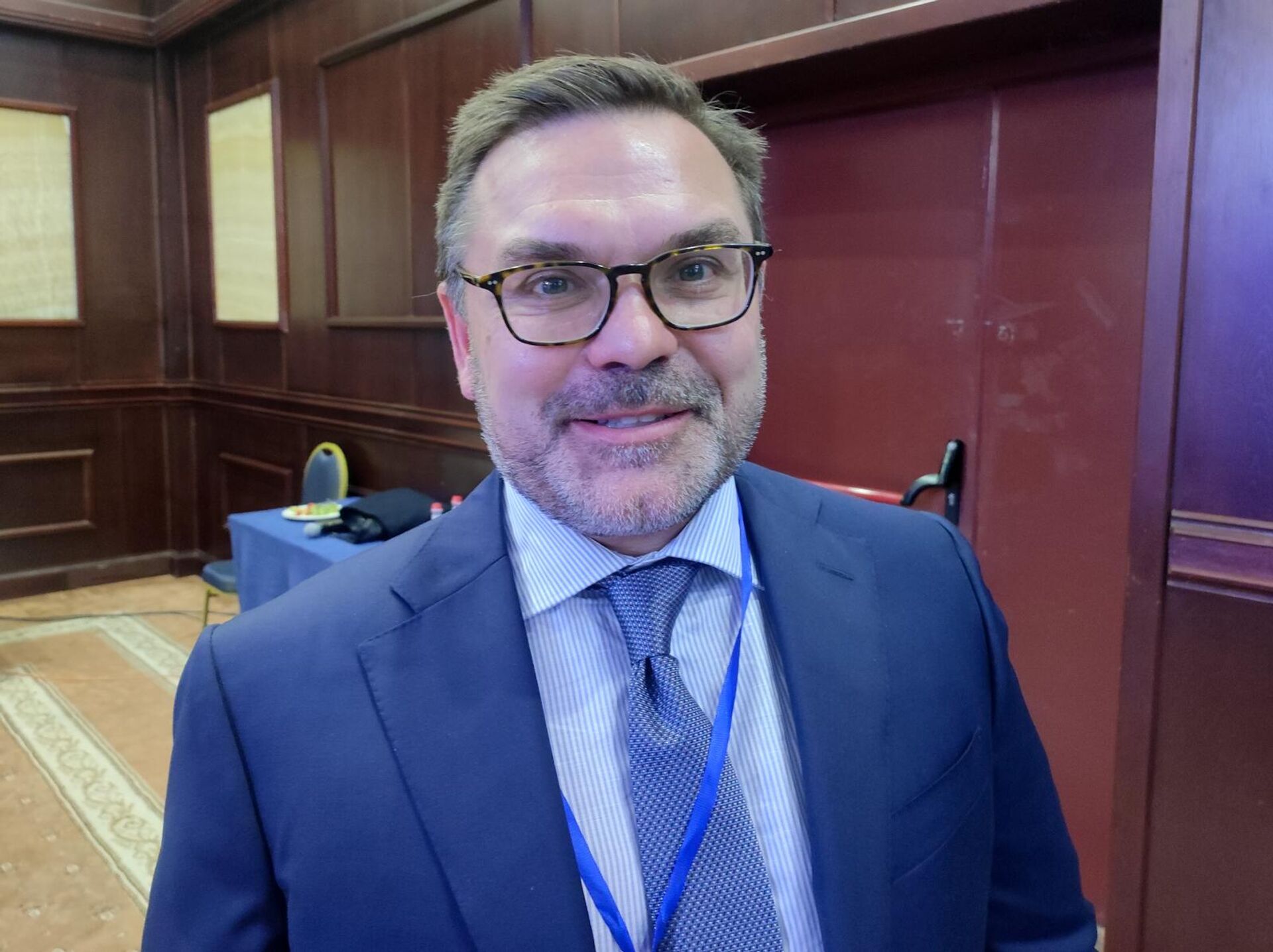 Исполнительный директор компании Hayasa Metals (Канада) Джоэль Сазерленд - Sputnik Արմենիա, 1920, 10.10.2025