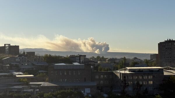 Նուբարաշենի աղբավայրի հրդեհը - Sputnik Արմենիա