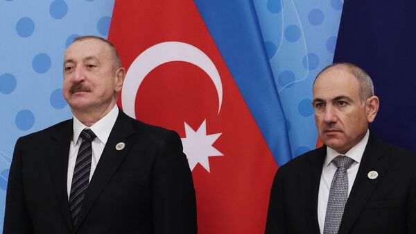 Նիկոլ Փաշիինյանն ու Իլհամ Ալիևը - Sputnik Արմենիա