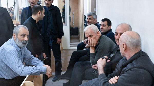 Արցախի ռազմաքաղաքական ղեկավարության գործով Բաքվում ընթացող շինծու դատավարությունը - Sputnik Արմենիա