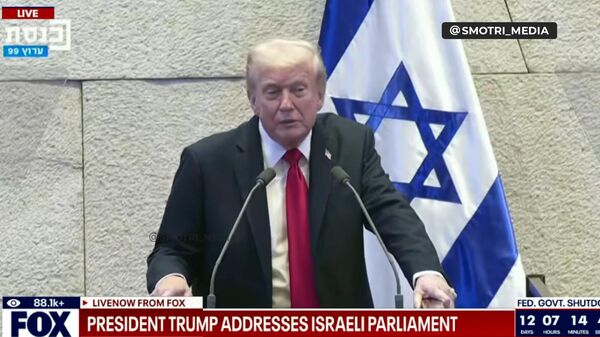 Скандал в Кнессете: Трамп похвалил охрану - Sputnik Արմենիա