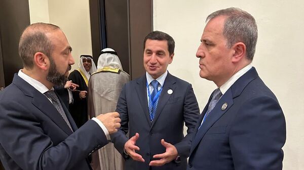 Արարատ Միրզոյանի և Ջեյհուն Բայրամովի հանդիպումը Եգիպտոսում - Sputnik Արմենիա