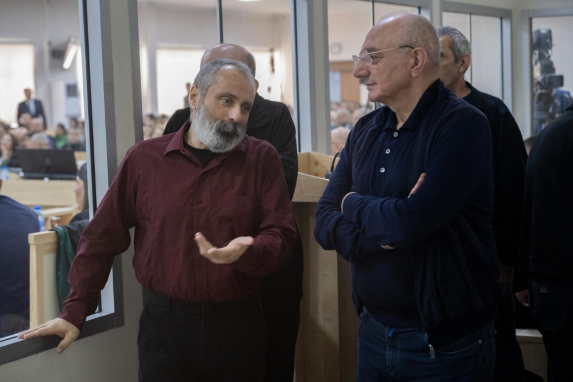 Судебное заседание над армянским военно-политическим руководством Нагорного Карабаха (29 сентября 2025). Баку - Sputnik Արմենիա, 1920, 13.10.2025