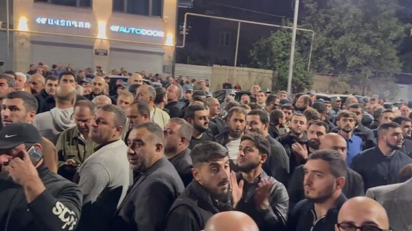 Ситуация у здания Антикоррупционного суда - Sputnik Армения