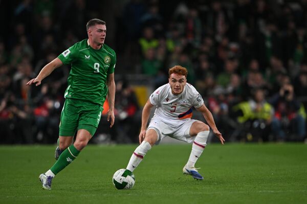 Отборочный матч чемпионата мира по футболу 2026 года между Ирландией и Арменией (14 октября 2025). Дублин Отборочный матч чемпионата мира по футболу 2026 года между Ирландией и Арменией (14 октября 2025). Дублин - Sputnik Армения