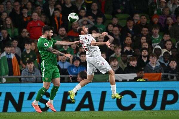 Отборочный матч чемпионата мира по футболу 2026 года между Ирландией и Арменией (14 октября 2025). Дублин Отборочный матч чемпионата мира по футболу 2026 года между Ирландией и Арменией (14 октября 2025). Дублин - Sputnik Армения