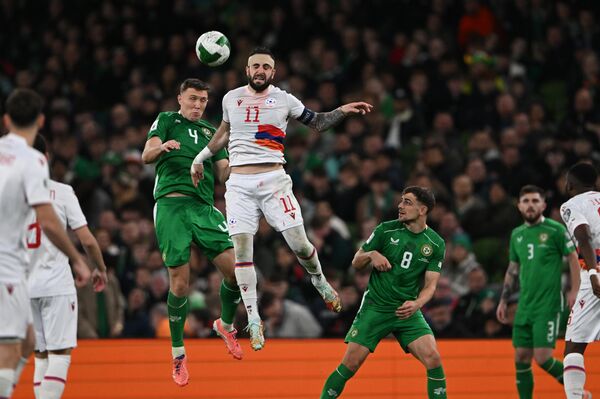 Отборочный матч чемпионата мира по футболу 2026 года между Ирландией и Арменией (14 октября 2025). Дублин Отборочный матч чемпионата мира по футболу 2026 года между Ирландией и Арменией (14 октября 2025). Дублин - Sputnik Армения