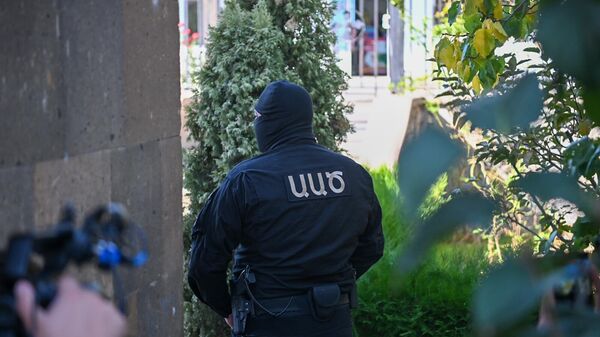 ԱԱԾ-ն Արագածոտնի առաջնորդարանի մոտ - Sputnik Արմենիա