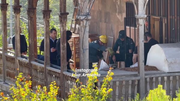 Спасательная служба МВД в Арагацотнской епархии - Sputnik Армения