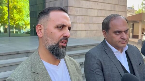  Երեմ Սարգսյանն ու Արա Զոհրաբյանը - Sputnik Արմենիա