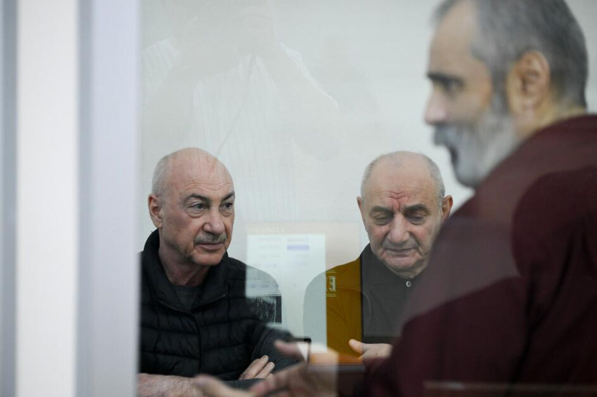 Судебное заседание над армянским военно-политическим руководством Нагорного Карабаха (16 октября 2025). Баку - Sputnik Армения, 1920, 16.10.2025