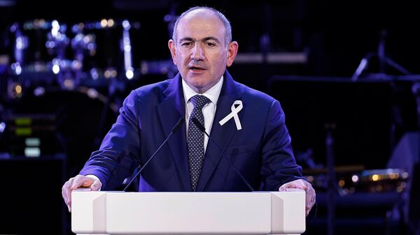 Премьер-министр Никол Пашинян на мероприятии в честь 80-летия Армянского гос. института физической культуры и спорта (16 октября 2025). Еревaн - Sputnik Армения