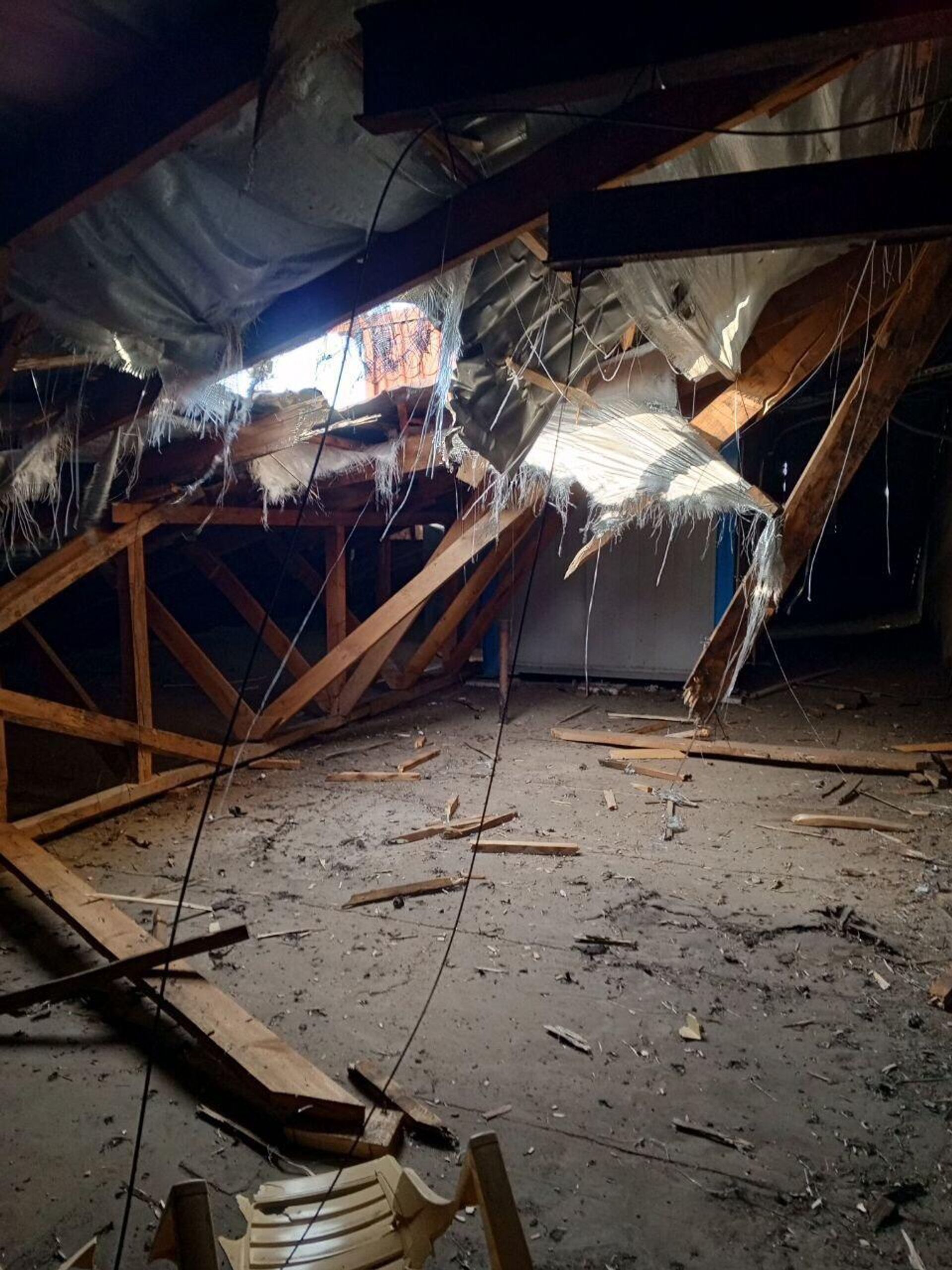 Последствия интенсивного обстрела ВСУ жилого сектора в Алешках Херсонской области - Sputnik Армения, 1920, 17.10.2025