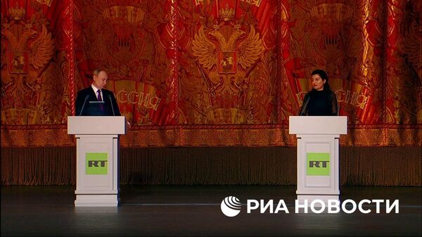 Маргарита Симоньян поблагодарила Путина за возможность работать и защищать свои убеждения - Sputnik Արմենիա