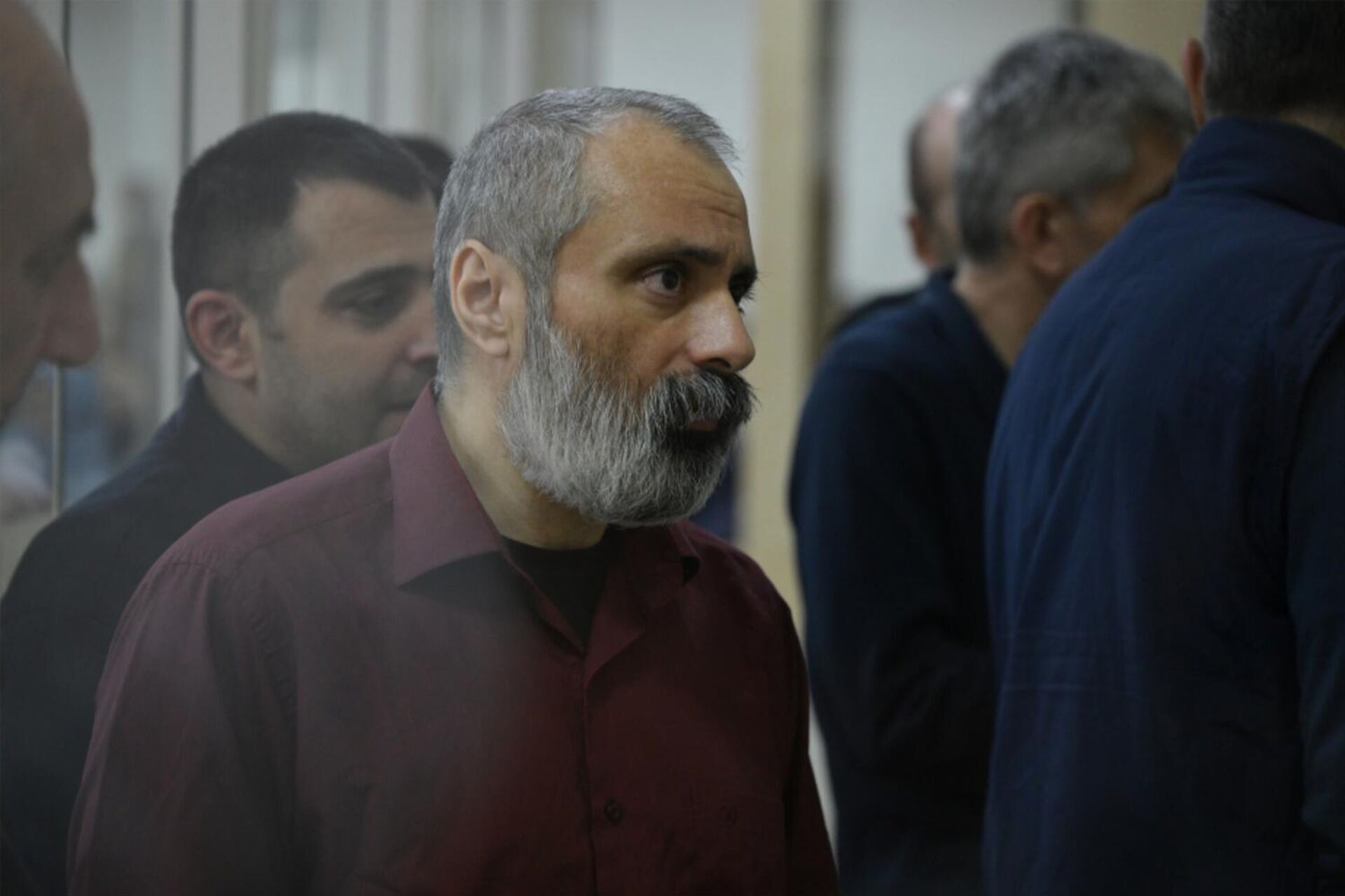 Судебное заседание над армянским военно-политическим руководством Нагорного Карабаха (17 октября 2025). Баку - Sputnik Արմենիա, 1920, 18.10.2025