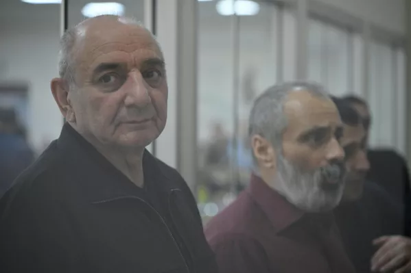 Судебное заседание над армянским военно-политическим руководством Нагорного Карабаха (17 октября 2025). Баку Судебное заседание над армянским военно-политическим руководством Нагорного Карабаха (17 октября 2025). Баку - Sputnik Армения